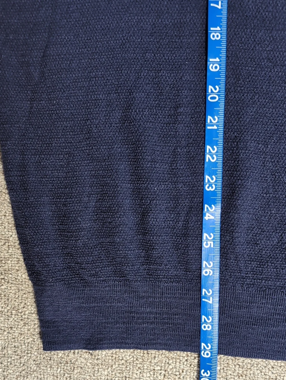 Polo Ralph Lauren Cotton-linen Crewneck Sweater Size XXL in Navy Blue